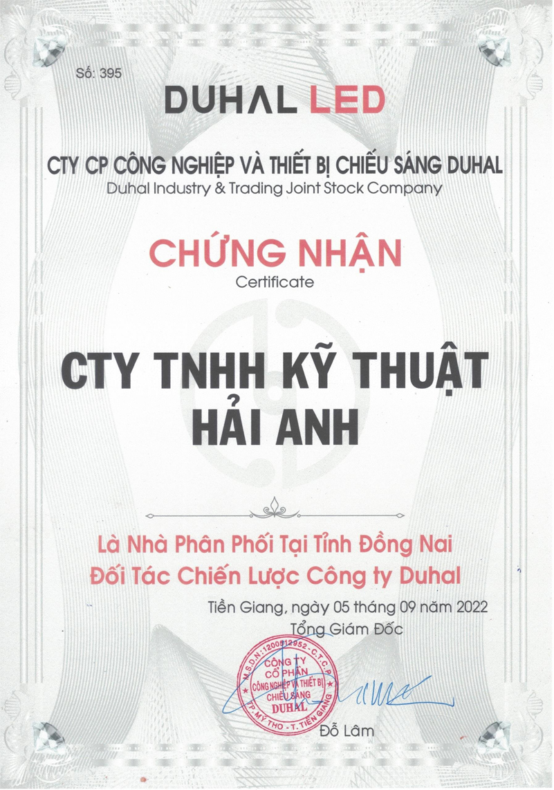 Công ty TNHH Kỹ Thuật Hải Anh