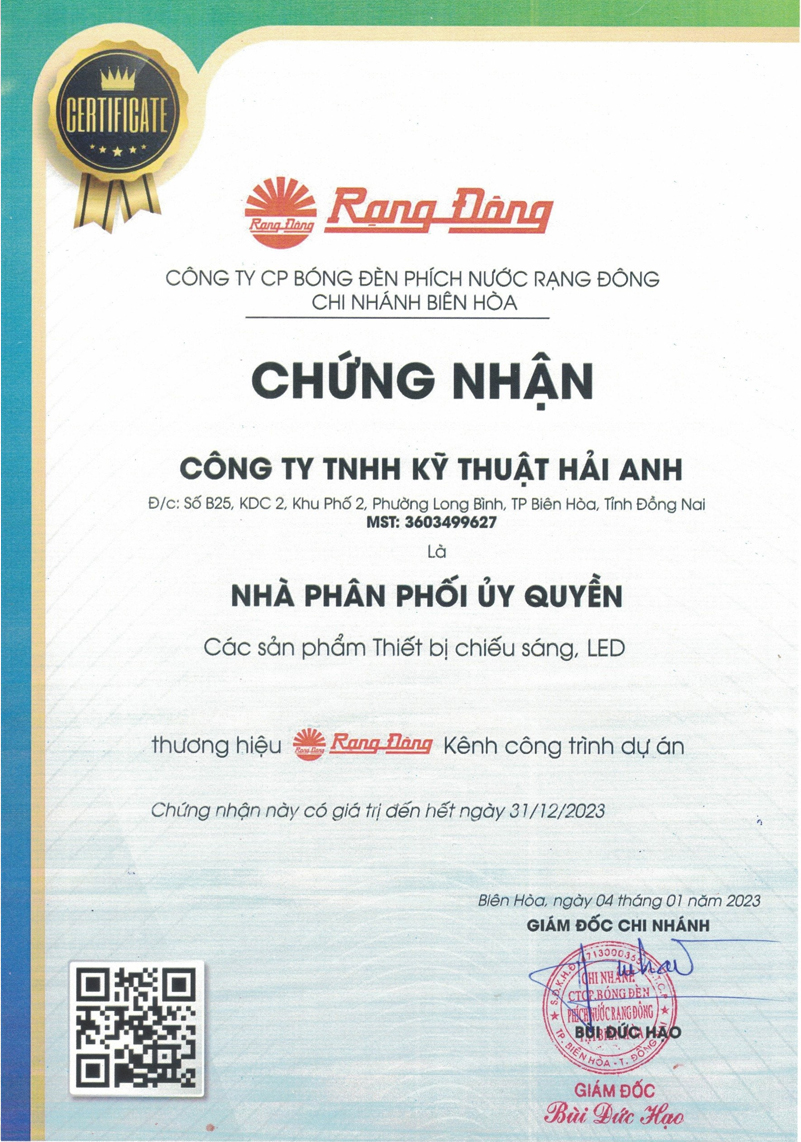 Công ty TNHH Kỹ Thuật Hải Anh